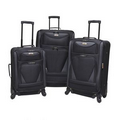 3pc EVA-Reinforced Expandable Value Set with Spinner Wheels